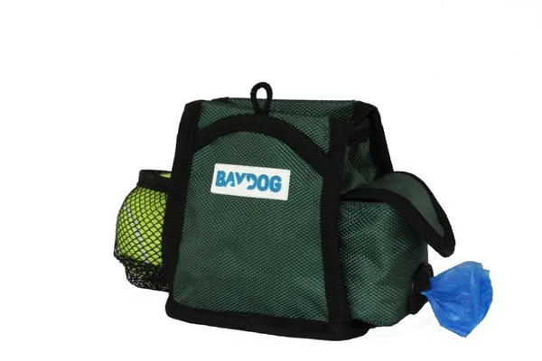 1ea Baydog Green Frisco Treat Pouch - Health/First Aid